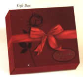 Amscan Romance Your Home Collection Frames in beautiful red gift box with ribbon.