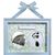 Grasslands Road Baby Footprint and Photo Frame in Blue 