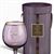 Grasslands Road Purple Wine Glass Hostess with Mostest