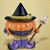 Halloween Candy Bowl & Spoon Pumpkin-Witch