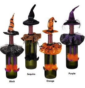 Queen of Halloween Witch Bottle Stopper and Skirt Set by Grasslands Road