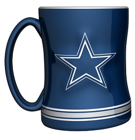 Boelter Brands NFL Teams Dallas Cowboys Sculpted Mug