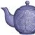 Purple Teapot from Andrea by Sadek Peony collection
