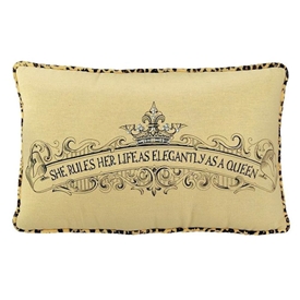 Grasslands Road Pillow She Rules Like A Queen