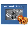 Pink Me and Daddy Frame with Lions