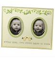 Baby Twins Double Frame | Grasslands Road | Twin Bliss