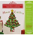 Grasslands Road Countown to Christmas Tree Wall Clingers