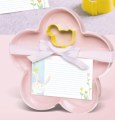 Pink Cookie Tray Set Flower-Shaped Melamine