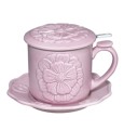 Andrea by Sadek Peony Pink Tea Cup Covered